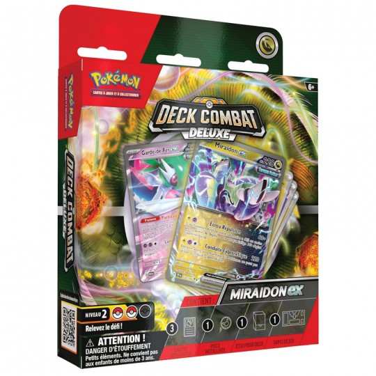 Pokémon : Deck de combat deluxe Miraidon-Ex Pokémon - 1