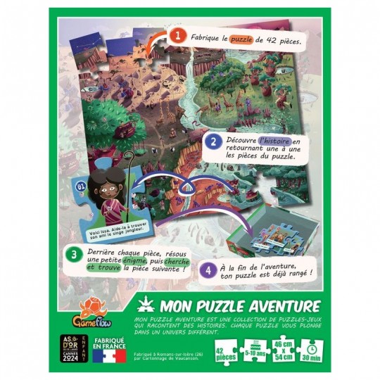 Mon Puzzle Aventure : Voyage en Terre Ocre Game Flow - 4