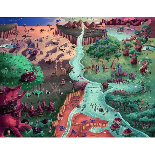 Mon Puzzle Aventure : Voyage en Terre Ocre Game Flow - 2