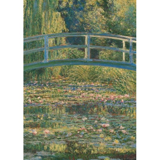 Puzzle 1000 pcs Le pont japonais, Claude Monet - Piatnik Piatnik - 2