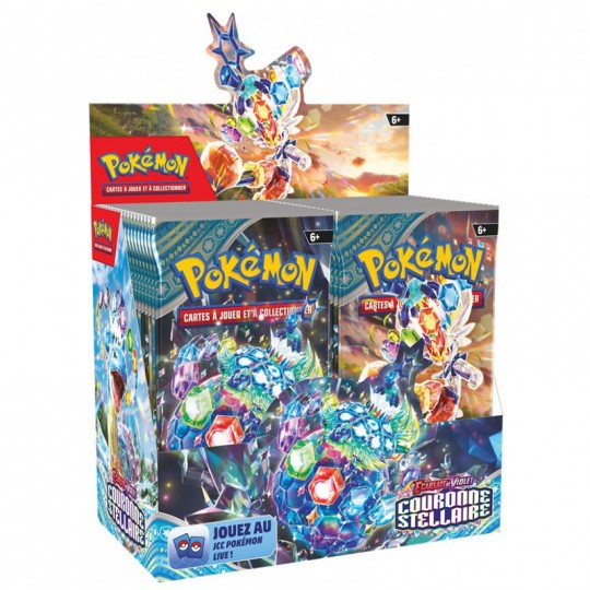 Pokemon EV07 Couronne Stellaire - Display 36 boosters Pokémon - 1