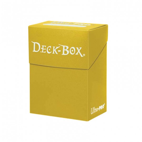 Deck Box 80 cartes Jaune Ultra.PRO - 1