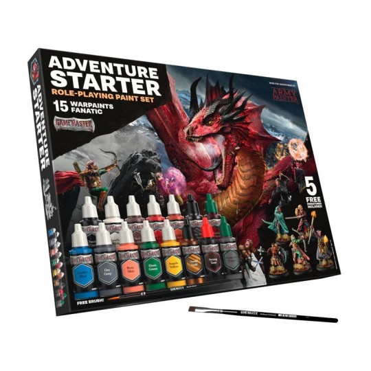 Army Painter - GameMaster Adventure Starter Roleplaying Paint Set Army Painter - 1