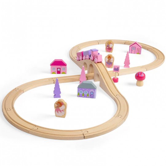 Coffret de train : Figure de huit Fée - BigJigsToys BigJigs Toys - 1