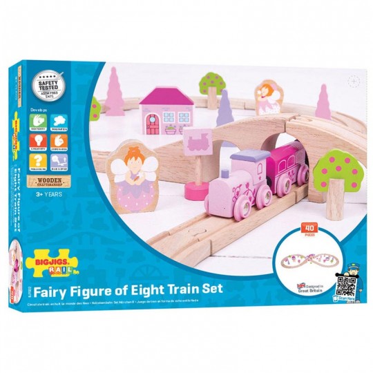 Coffret de train : Figure de huit Fée - BigJigsToys BigJigs Toys - 2