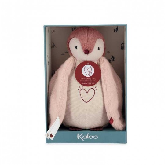 Peluche veilleuse manchot rose - Kaloo kaloo - 8