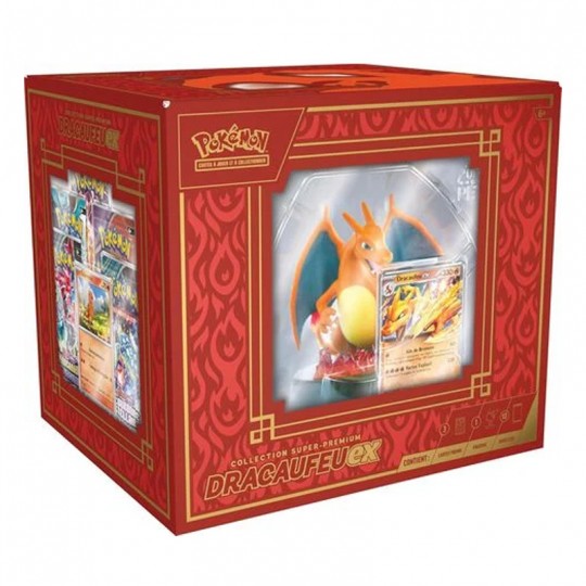 Coffret Collection Super-Premium Pokémon Dracaufeu-Ex Pokémon - 1