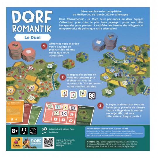 Dorfromantik - Le Duel Pegazus Spiele - 2