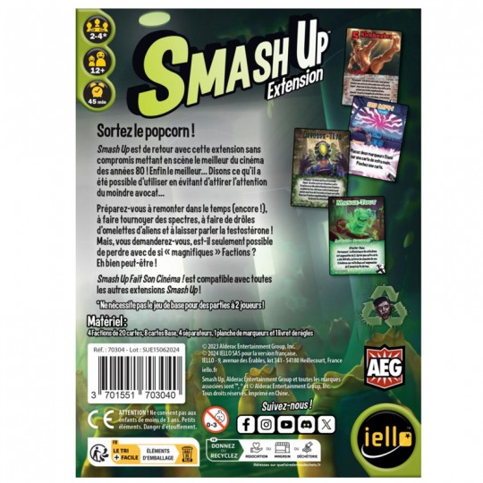 Extension Fait son Cinéma - Smash Up iello - 3