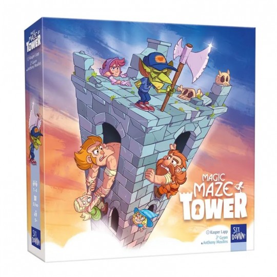 Magic Maze Tower Sit Down Games - 1