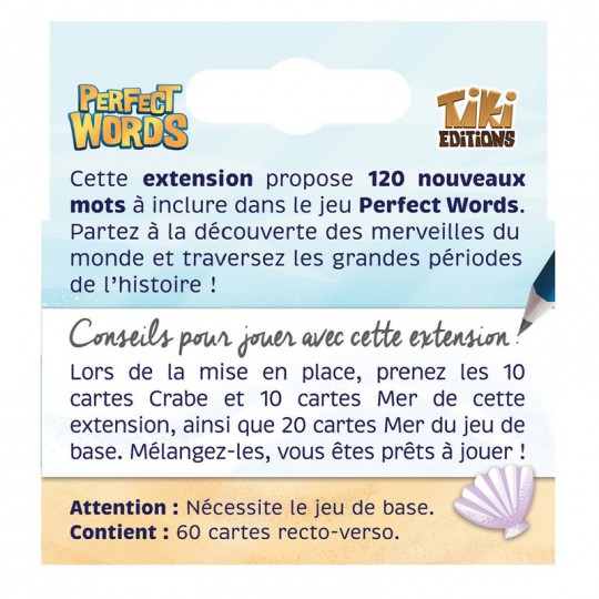 Perfects Words - Extension Tour du Monde Tiki Editions - 2