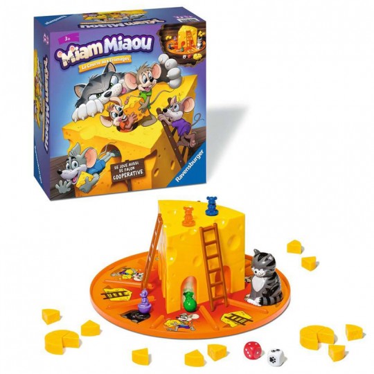 Miam Miaou - La Course au Fromage Ravensburger - 1