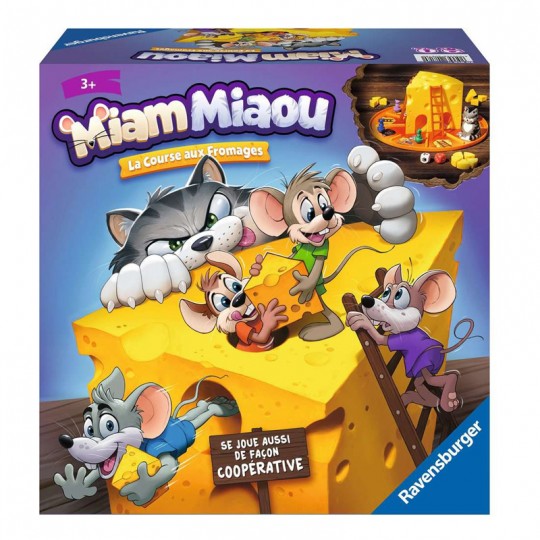 Miam Miaou - La Course au Fromage Ravensburger - 2