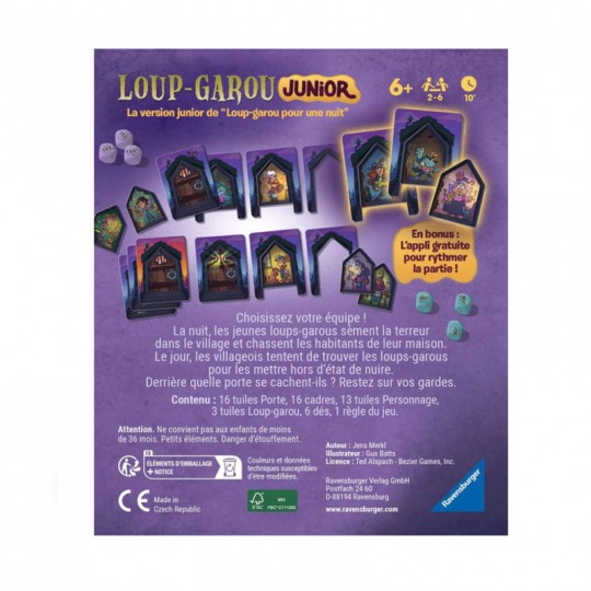 Loup-Garou Junior - La Nuit des Jeunes Loups Ravensburger - 1