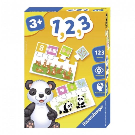 1, 2, 3 - Compter Ravensburger Ravensburger - 1