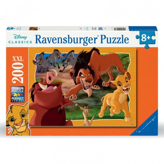 Puzzle 200 pièces XXL - Hakuna Matata / Disney Le Roi Lion Ravensburger - 1