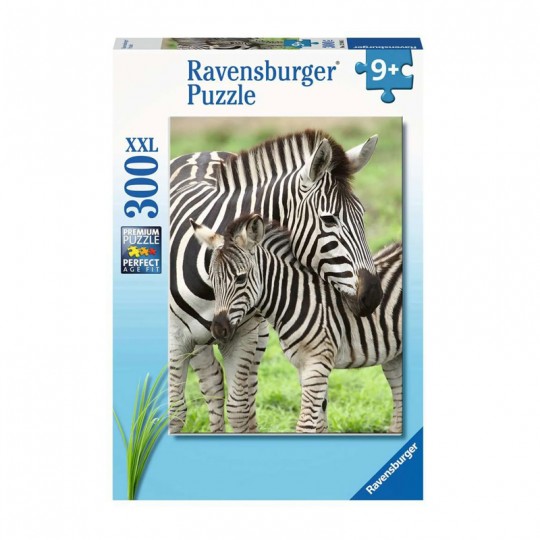 Puzzle 300 pièces XXL - Mes zèbres préférés Ravensburger - 1