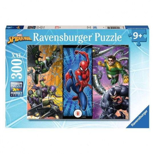 Puzzle 300 pièces XXL - L'univers de l'Homme araignée / Spiderman Ravensburger - 1