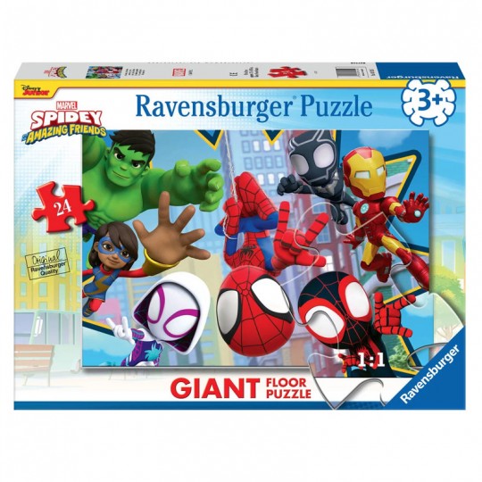 Puzzle Giant 24 pièces - Une équipe fantastique / Spidey Ravensburger - 1