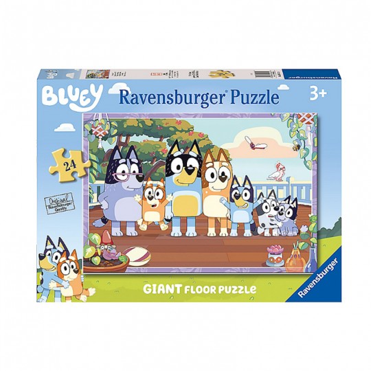 Puzzle Giant 24 pièces - Moment en famille / Bluey Ravensburger - 1