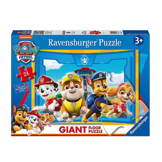 Puzzle Giant 24 pièces - L'équipe des chiots en action / Pat'Patrouille Ravensburger - 1