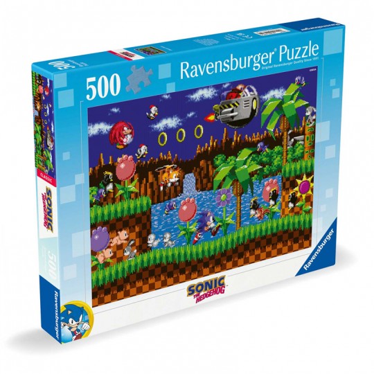 Puzzle 500 pièces - Sonic Ravensburger - 1