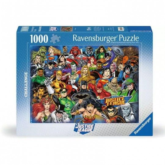 Puzzle 1000 pièces - DC Comics (Challenge Puzzle) Ravensburger - 1