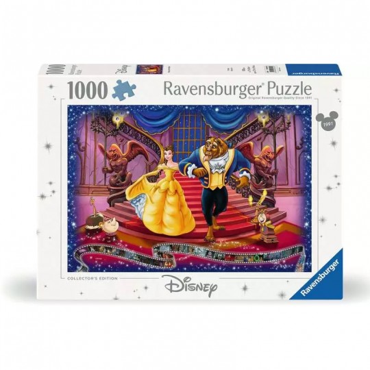 Puzzle 1000 pièces - La Belle et la Bête (Collection Disney) Ravensburger - 1