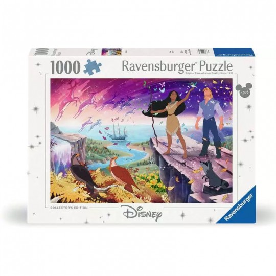 Puzzle 1000 pièces - Pocahontas (Collection Disney) Ravensburger - 1