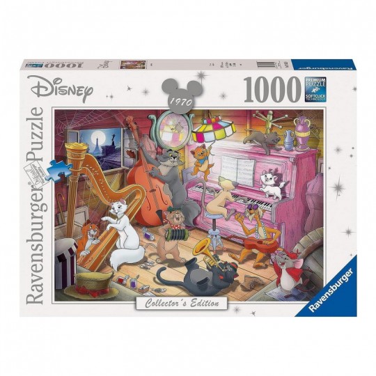 Puzzle 1000 pièces - Les Aristochats (Collection Disney) Ravensburger - 1