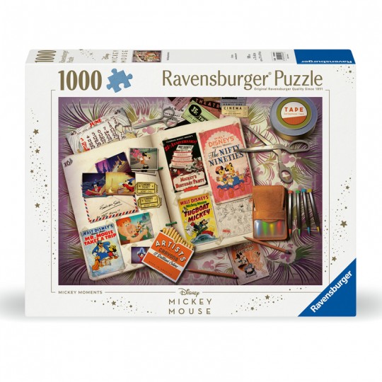 Puzzle 1000 pièces - Anniversaire de Mickey 1940 Ravensburger - 1