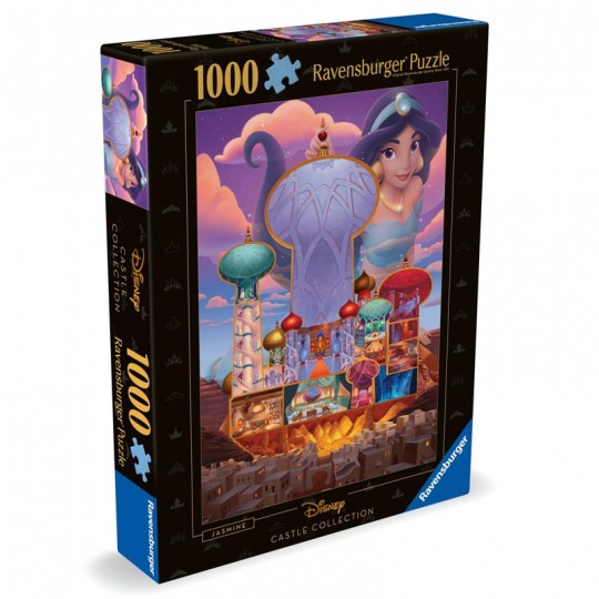 Puzzle 1000 pièces - Jasmine (Collection Château Disney Princ.) Ravensburger - 1