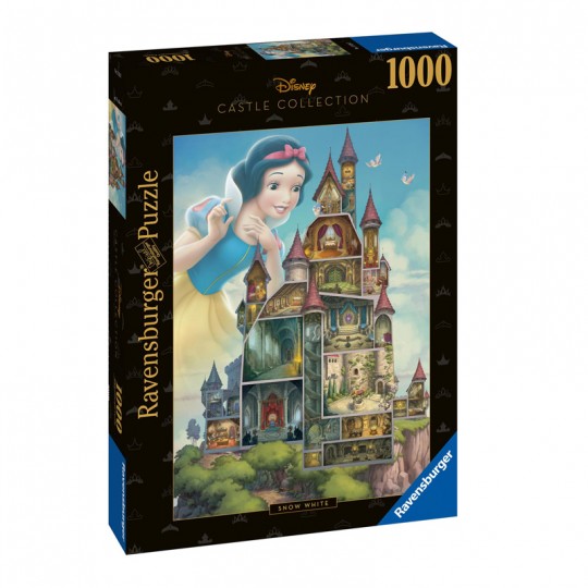 Puzzle 1000 pièces - Blanche Neige (Collection Château Disney Princ.) Ravensburger - 1