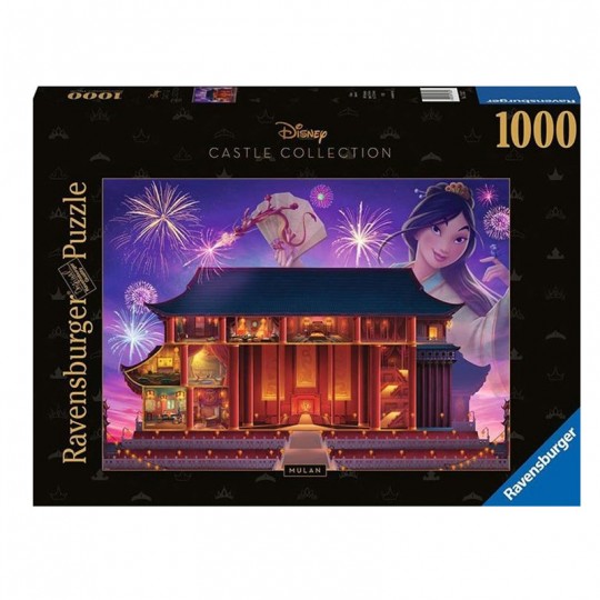 Puzzle 1000 pièces - Mulan (Collection Château Disney Princ.) Ravensburger - 1