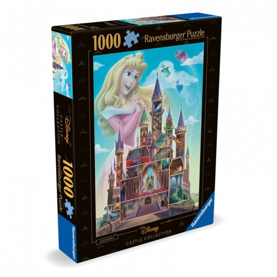 Puzzle 1000 pièces - Aurore (Collection Château Disney Princ.) Ravensburger - 1