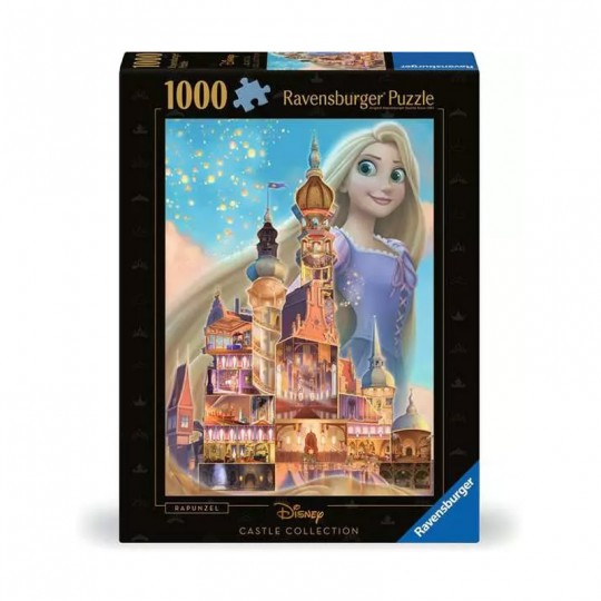 Puzzle 1000 pièces - Raiponce (Collection Château Disney Princ.) Ravensburger - 1