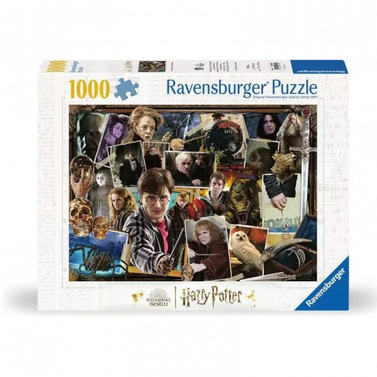 Puzzle 1000 pièces - Harry Potter contre Voldemort Ravensburger - 1