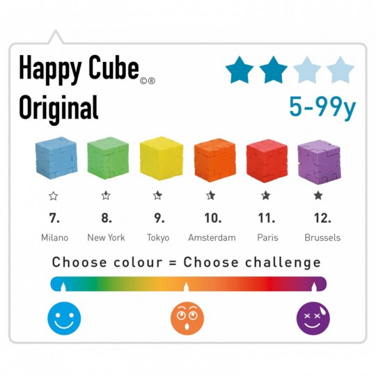 Happy Cube Original Milano - Bleu Happy - 4