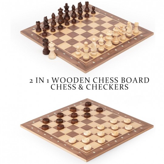 Jeu d'Échecs 39.5cm avec livret de score et sac de transport - A&A Chess A&A Chess - 5