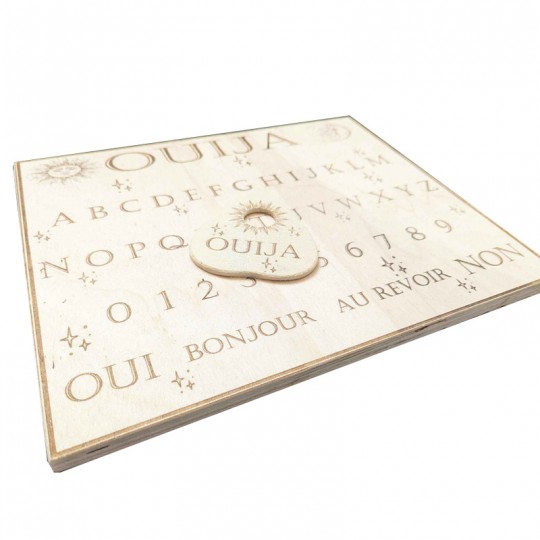 Table de OUIJA en bois – 25x28 cm Artisan français - 1