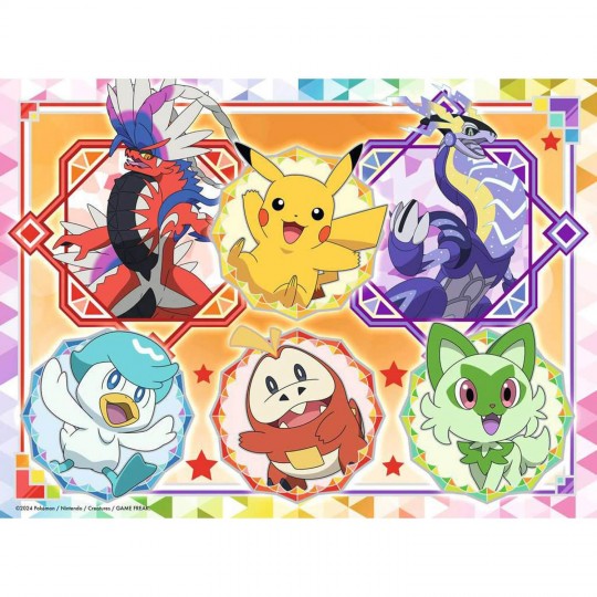 Puzzle 100 pièces XXL - Pokémon Écarlate et Violet Ravensburger - 2