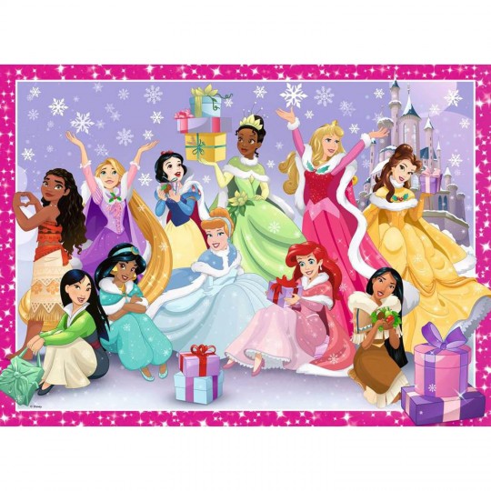 Puzzle 200 pièces XXL - Un Noël magique / Disney Princesses Ravensburger - 2