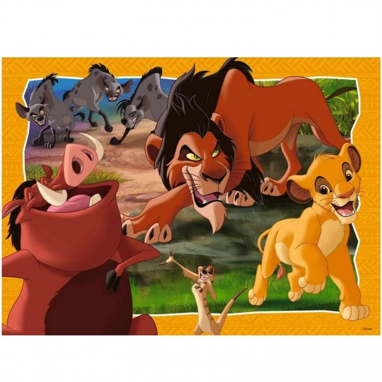 Puzzle 200 pièces XXL - Hakuna Matata / Disney Le Roi Lion Ravensburger - 2