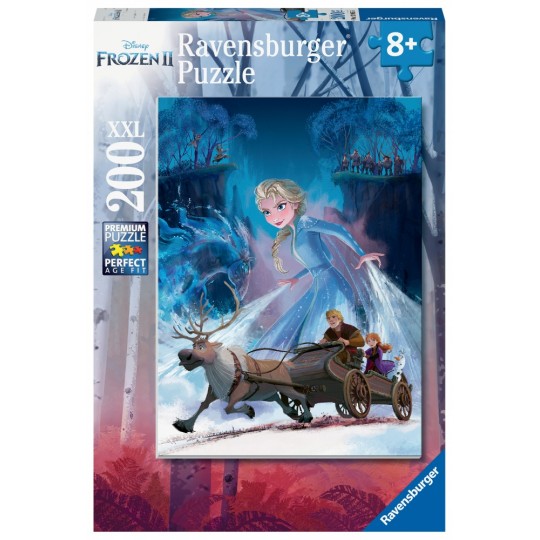 Puzzle 200 pièces XXL - La forêt mystérieuse / Disney La Reine des Neiges 2 Ravensburger - 3