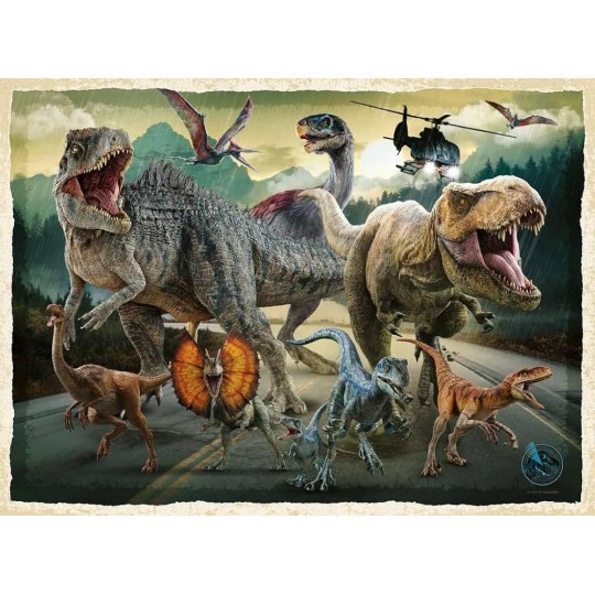 Puzzle 200 pièces XXL - L'univers de Jurassic World Ravensburger - 2