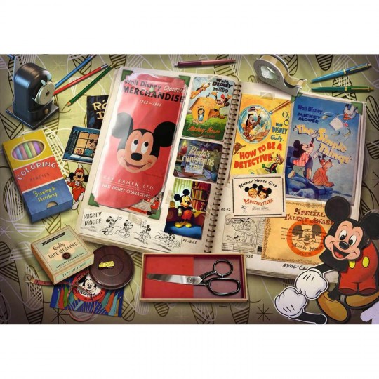 Puzzle 1000 pièces - Anniversaire de Mickey 1950 Ravensburger - 2