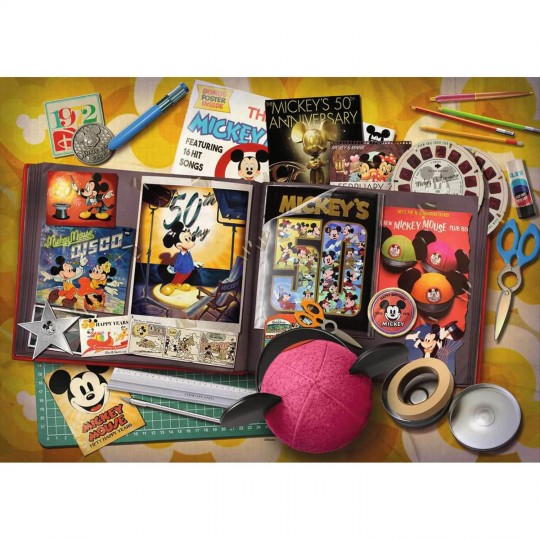 Puzzle 1000 pièces - Anniversaire de Mickey 1970 Ravensburger - 2