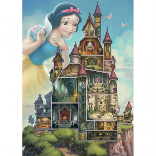 Puzzle 1000 pièces - Blanche Neige (Collection Château Disney Princ.) Ravensburger - 2