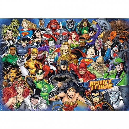 Puzzle 1000 pièces - DC Comics (Challenge Puzzle) Ravensburger - 3