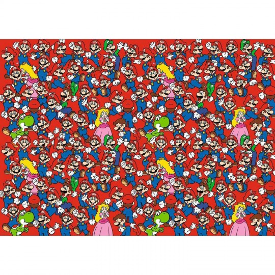 Puzzle 1000 pièces - Super Mario (Challenge Puzzle) Ravensburger - 5